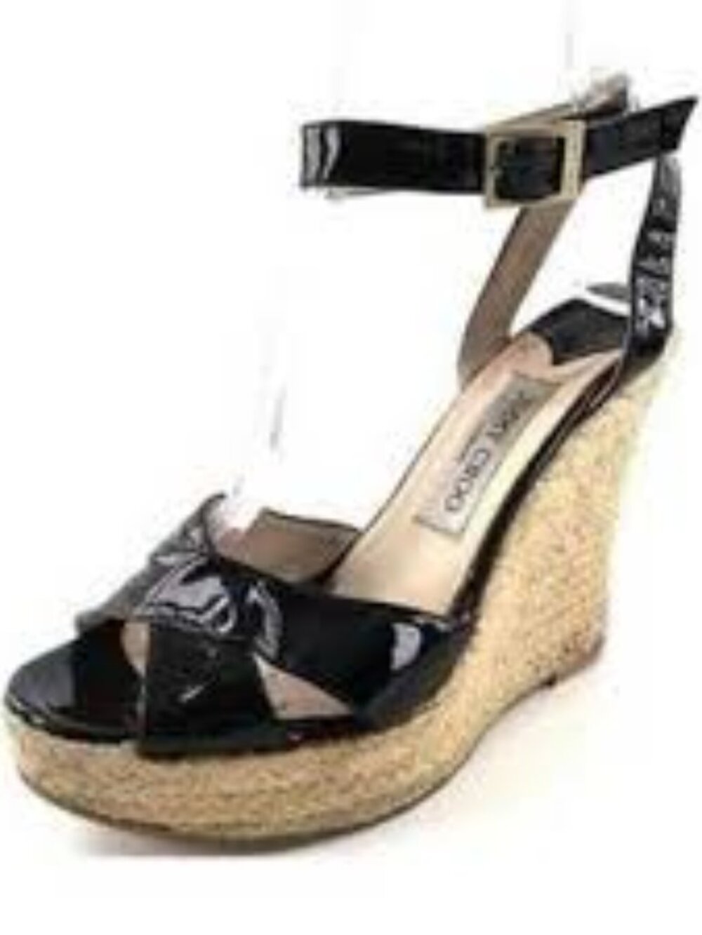 Jimmy Choo Espadrille Wedge Sandals